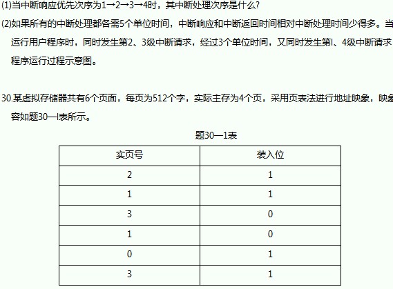 全国2010年7月自学考试计算机系统结构试题(图3)