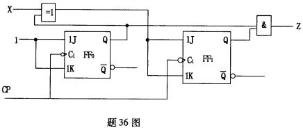 全国2008年7月高等教育自学考试电子技术基础(二(图8) 全国2008年7月高等教育自学考试电子技术基础(二(图8)