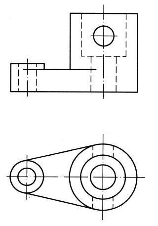 全国2008年7月高等教育自学考试工程制图试题(图7) 全国2008年7月高等教育自学考试工程制图试题(图7)