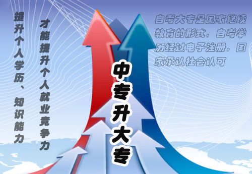 中专考大专需要考些什么(图1) 中专考大专需要考些什么(图1)